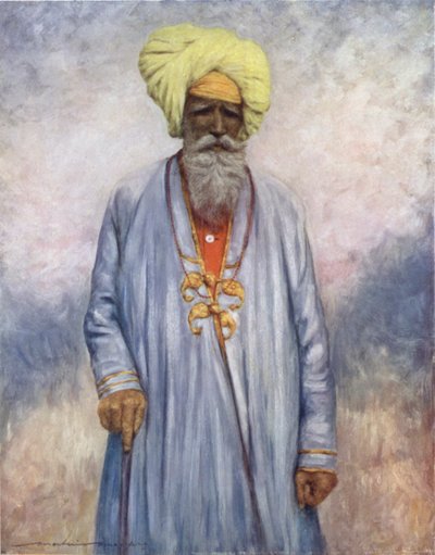 A Retainer of the Maharaja of Cutch by Mortimer Ludington Menpes